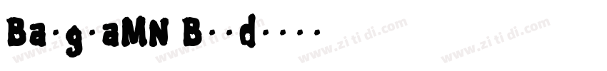 BanglaMN Bold字体转换